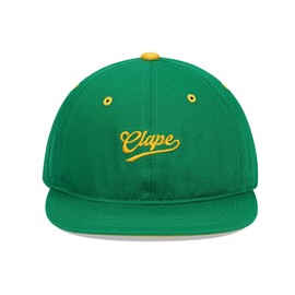CLAPE Baseball Cap Men's Baseball Cap Women's Cotton Running Cap Flat Cap UV Protection Sports Cap Adjustable Baseball Cap, BSAP2546-GreenYellow, Unit size
