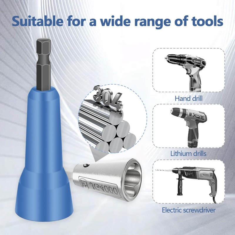Axlksia Wire Nut Twister, 2 Pcs Wire Twister for Drill,