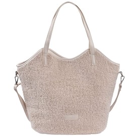 ZffXH Damen Große Fleece Sherpa Tote Bag Teddy Plüsch Flauschige Pelz Geldbörse Große Kunstfell Herbst-winter Shopper Handtaschen für Frauen Mädchen Crossbody Hobo Schultertaschen