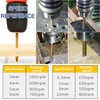 JONMON Titanium Coated HSS Twist Drill Bits - 8Pcs 3-10mm
