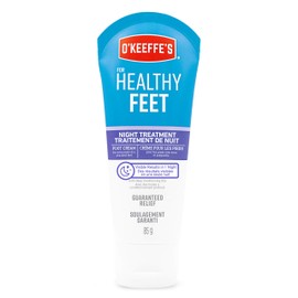 O'Keeffe's O'Keeffe's Healthy Feet Night Treatment Foot Cream, Restorative Lotion Works While You Sleep, Deep Conditioning Oils, 3oz/85g Tube, (Pack of 1) K4201502