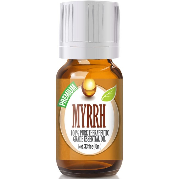Healing Solutions 10ml Oils - Myrrh (Pure) Essential Oil - 0.33 Fluid Ounces