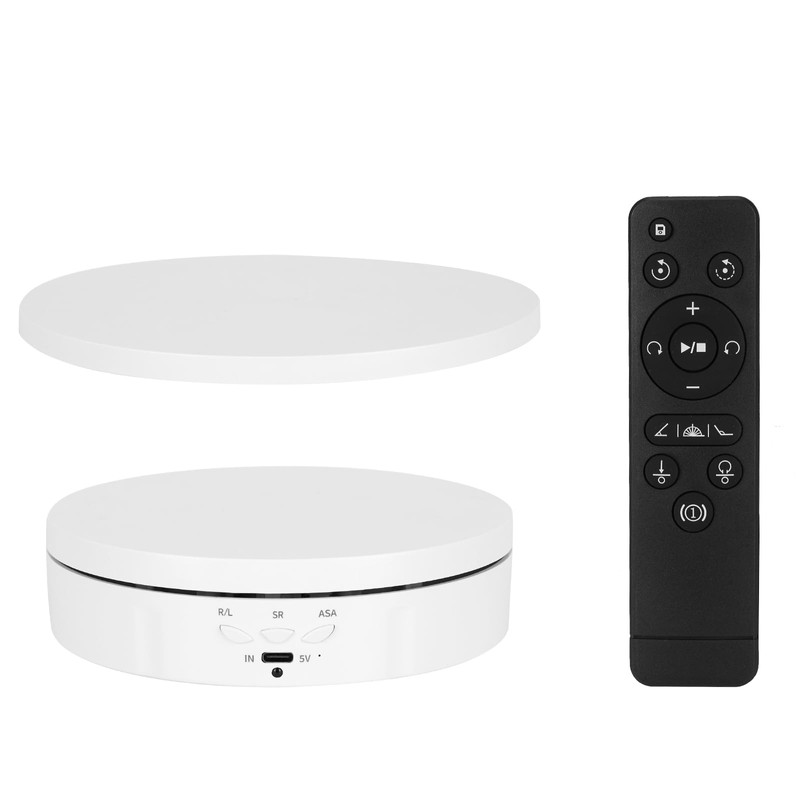 2 in 1 Motorized Rotating Display Stand with 5.74 /8.66