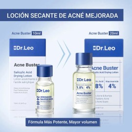 Dr.leo Serum Ácido Salicílico 1.8% Para Acné | Loción 20 Ml Todo Tipo De Piel Día/noche