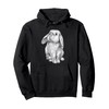 Lop Eared Bunny Rabbit Cute Pullover Hoodie
