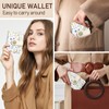 Kelvoris Flowers Floral Small Rfid Women Wallet Bifold Zipper Coin
