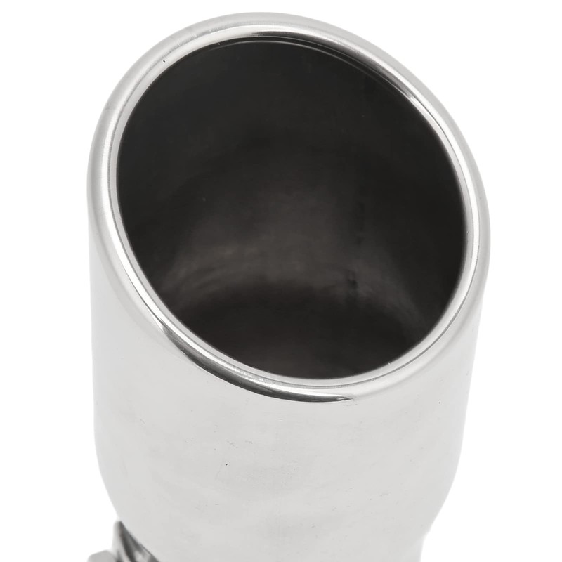 Akozon Exhaust Tip, Universal Inlet 63 mm Outlet 76 mm