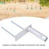 Portable Beach Umbrella Stake Heavy Duty Aluminium Alloy Sand Anchor