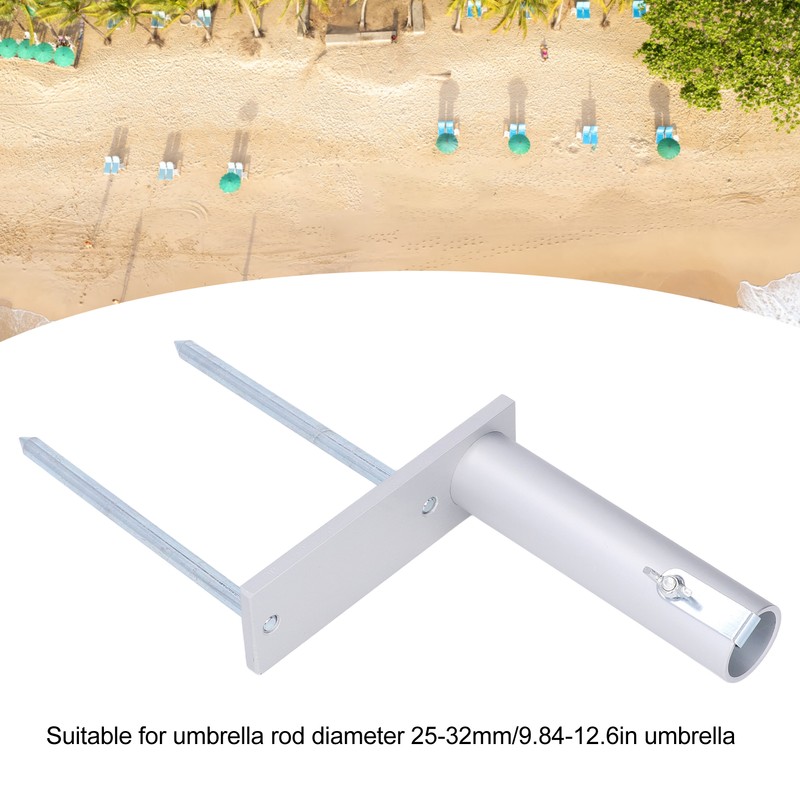 Portable Beach Umbrella Stake Heavy Duty Aluminium Alloy Sand Anchor