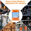 RAINFLOW Orange Desiccant Beads Reusable - 450G Indicating Silica Gel