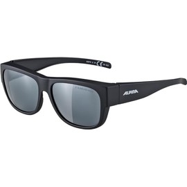 ALPINA Overview II P outdoor sports safety glasses, Unisex, Overview II P, black matte