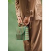 Pip studio Frances Shoulder Bag Small Stripes Green, Green