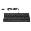 Keyboard 78 Key Mute Ultra Thin Wired Mini USB Interface