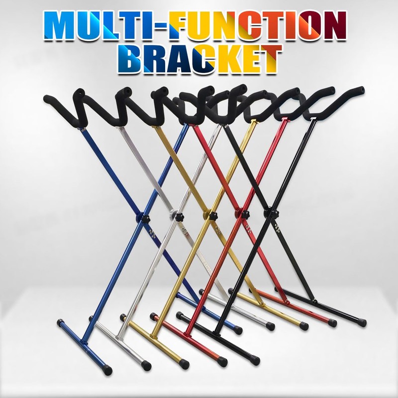 Airplane Display Stand 106×51×35cm Multi-Function Bracket for RC Model (Gold)