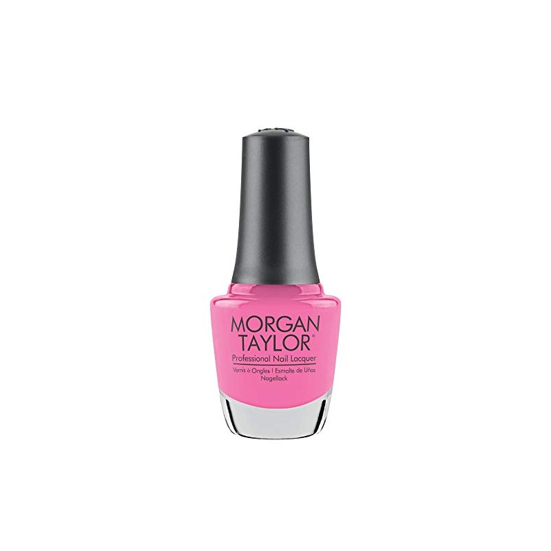 Morgan Taylor Nail Lacquer (B-Girl Style) Pink Professional Lacquer, Vibrant,