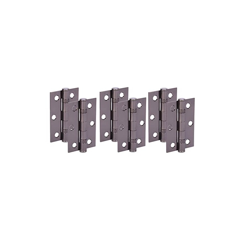 HANDLEZONE® Door Hinges 3 Pairs 76mm / 3 inch Ball