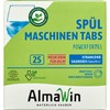 AlmaWin Organic Dishwasher Tabs, Pack of 25 (2 x 500