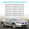 JDMON 2PCS Black Interior Door Handles Replacement for Mitsubishi Eclipse