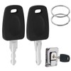 2 Pieces Keys Compatible For TSA, 007&002, Travel Key, Suitcase