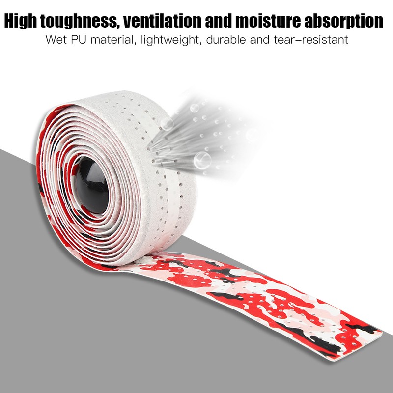 GUB Wet PU Cycling Handlebar Bar Tape Lightweight Road Bike