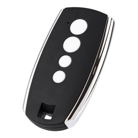 YuliSpy Hansender Garage Door Remote Control Compatible with Stylo 4/4K Myo C4 Clipper 433 MHz, Black Pack of 2