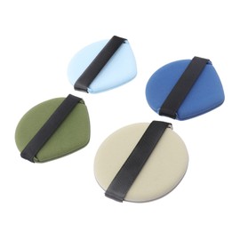 Beavorty 2sets Dual-sided Makeup Puff Sponge Finger Puff Handheld Beauty for Face Powder Conservation for Personal Use or Salon 4pcs*2