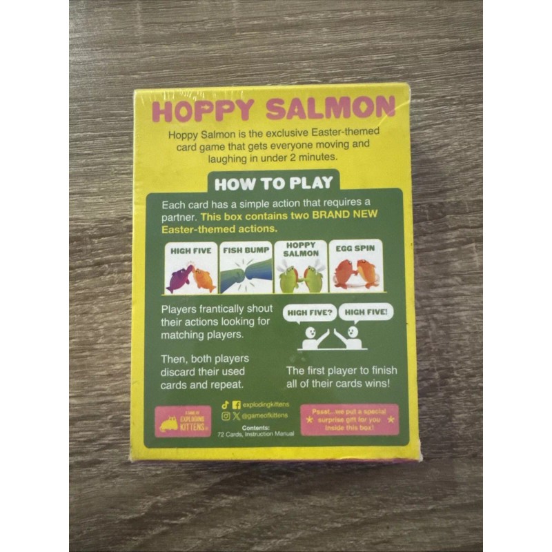 Goliath Hoppy Salmon Board Game