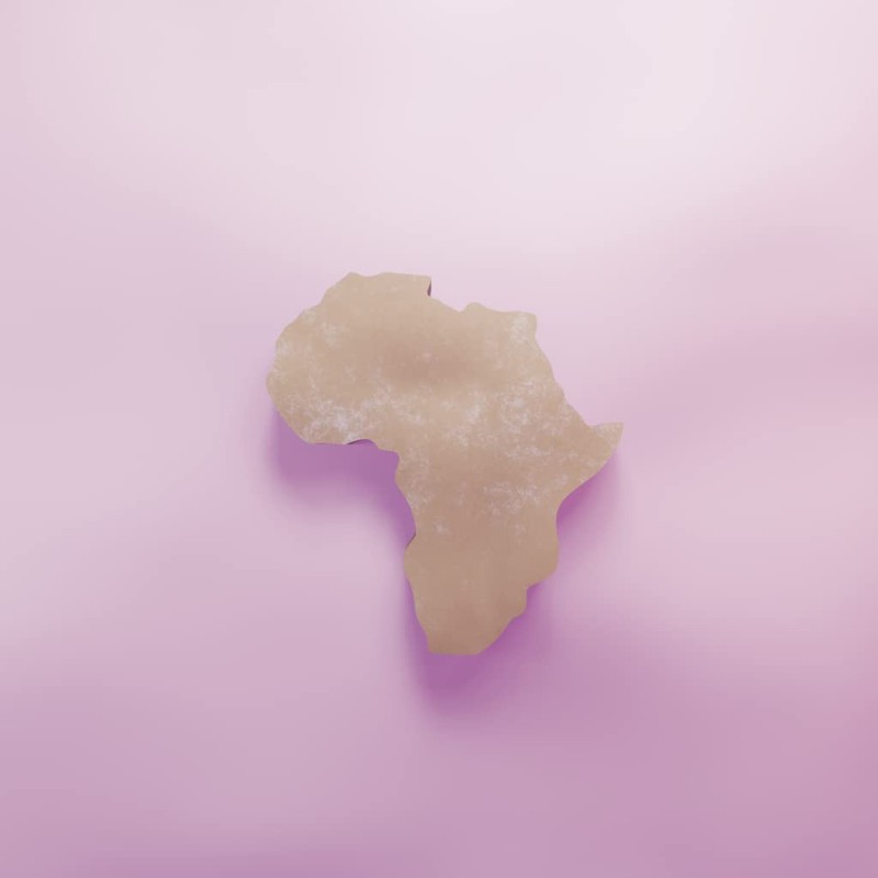 Africa Continent Cookie Cutter - 3 Sizes