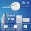 DanTicy Orthodontic Wax for Braces, Dental Wax, Pre-Cut Bowl Shape