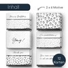 younikat 12 Postcards Sayings | Dots | DIN A6 Format