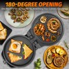 FineMade Electric Griddle Nonstick, Multi-Funtional Quesadilla Maker 10 Inch, Electric