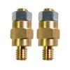 3/8"-16 Brass Stud Side Post Battery Terminal Bolt, Ampper Standard
