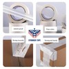 White Carton Sealing Tape Packing Tape, Moving Tape 2 x