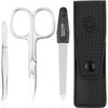 marQus Nail Scissors and Tweezers Set of 3 with File