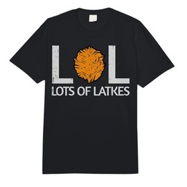 Lots of Latkes Funny Jew Hanukkah Chanukah Men Women Kids Comfort Colors Adult Heavyweight T-Shirt