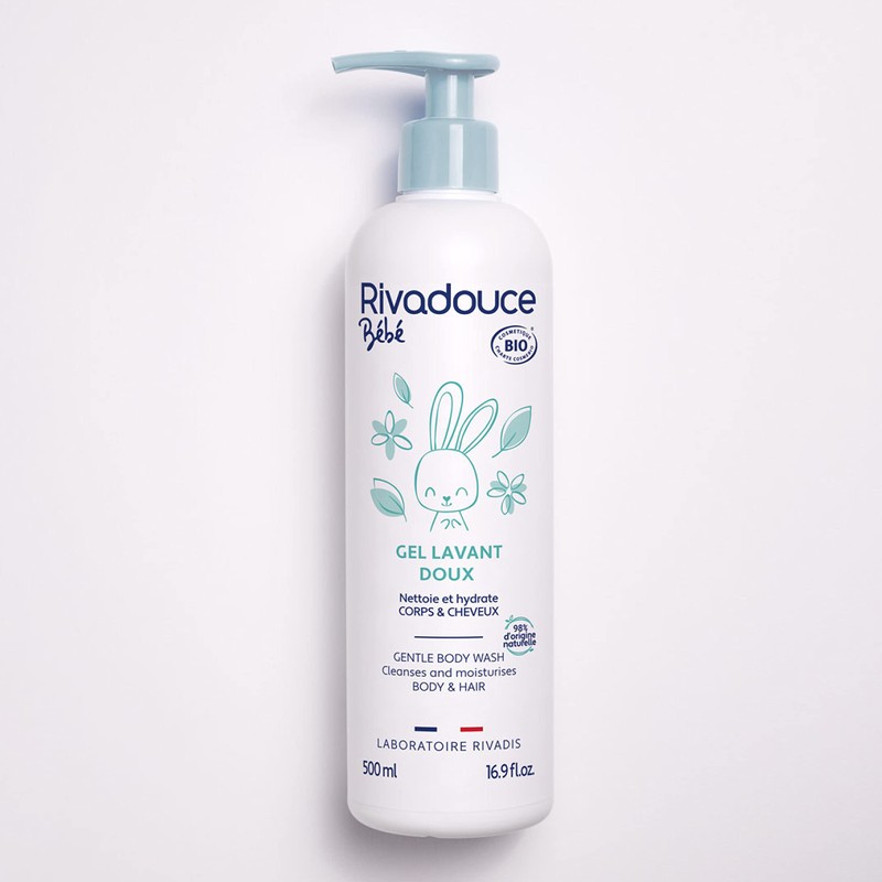 Rivadouce Bébé Gel Doux Lavant Organic 500 ml