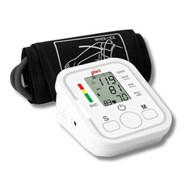 Monitor de Presión Arterial para toma de Presión Portátil  Baumanómetro, esfigmomanómetro, Tensiómetro, electrónico Digital, Prueba de Memoria con... 