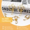 Small Paper Clips, 50PCS Gold Paperclips Cute Palm Tree Shaped