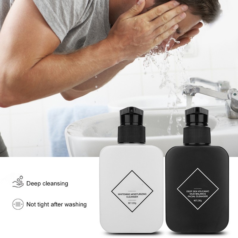 MAN CODES Men Morning Evening Skin Deep Cleansing Whitening Hydrating