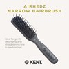 Kent AirHedz Pro Narrow Phine Pin Brush Graphite Grey