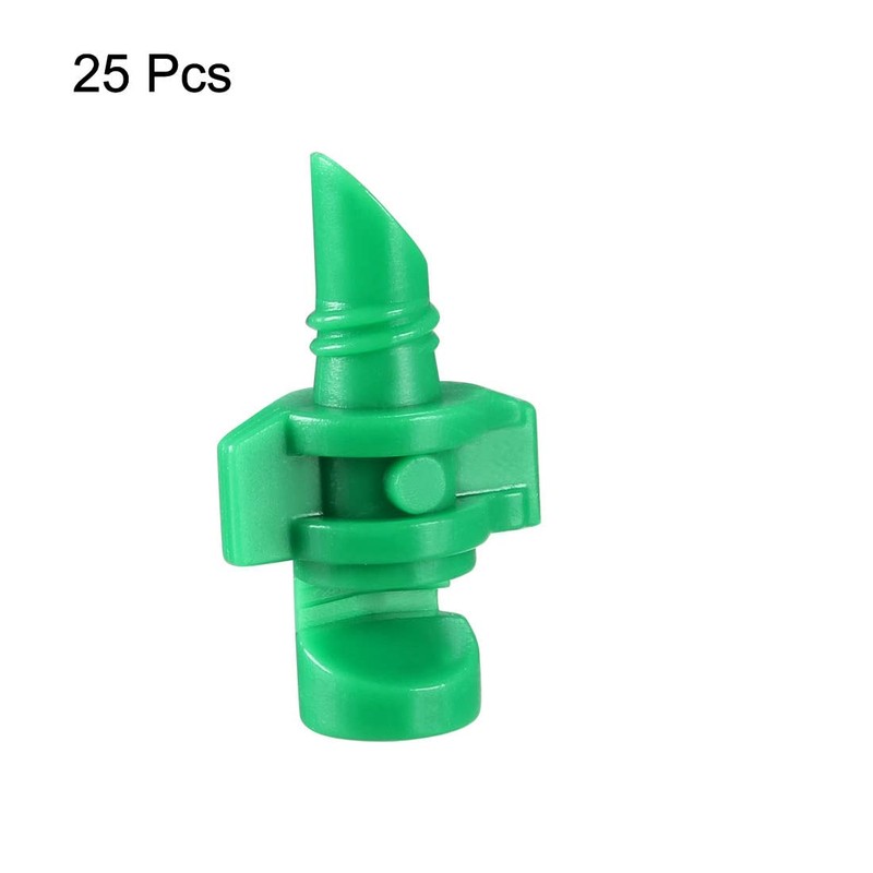 uxcell Micro Sprayer Fan Jet, 180 Degree Refraction Atomized Dripper