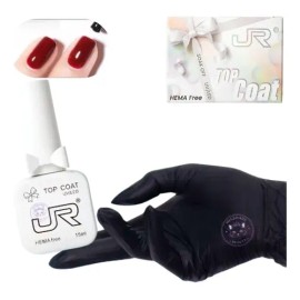 Top Coat Jr Para Gel Semipermanente Uñas Gel Acrílicas 15ml