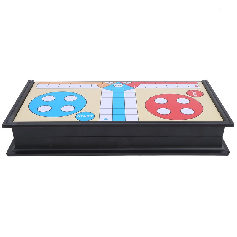 Plastic Magnetism Aeroplane Chess Board Games Toy Set with Foldable