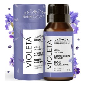 Aceite Esencial De Violeta Puro 15ml Para Difusor Y Aroma
