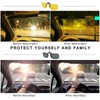 Multibao Beach Brown Polarised Clip On Flip up Style Sunglasses