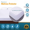 PlushDeluxe Mattress Protector, Waterproof Mattress Cover, Breathable & Soft Cotton