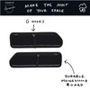 VanEssential Rear Door UPPER Storage Panels (Pair) Designed for Ram