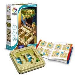 SmartGames SG437ES Tempel Temple Trap Smart Games, Lernspiel, Brettspiele für Kinder, Kinderspielzeug, Puzzlespielzeug für Kleinkinder, bunt