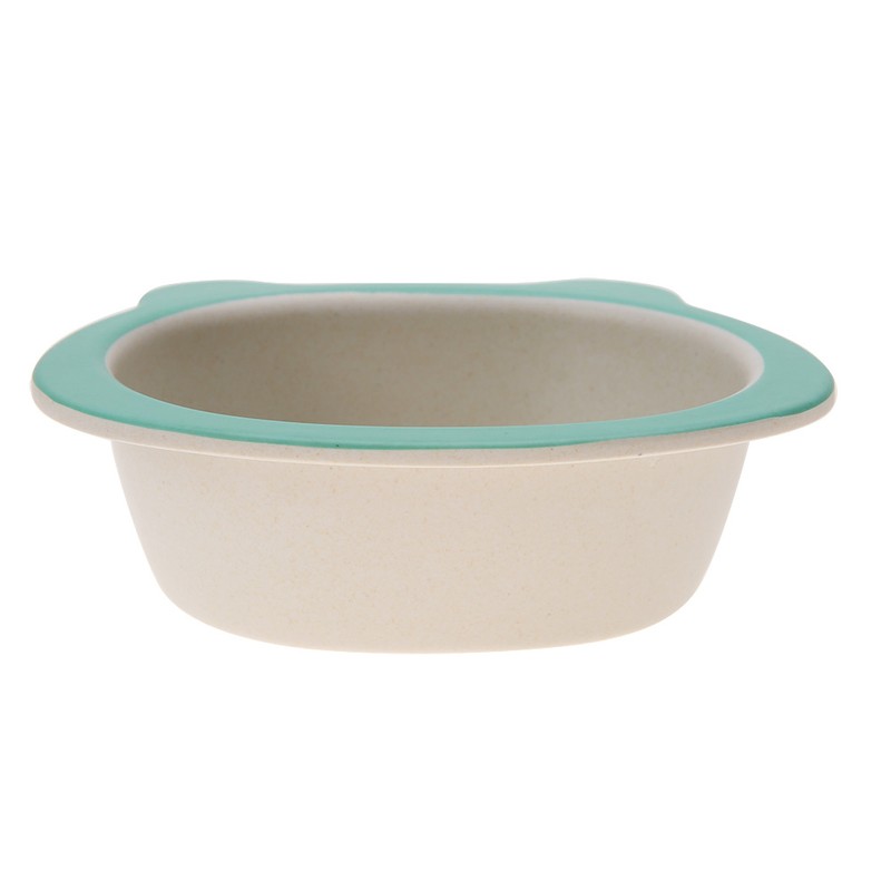 5 pcs set Eco friendly Bamboo Fiber Cartoon Children Tableware