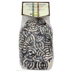Italian Donne Del Grano Organic Zebra Bowties (Farfallini Magia Bianca) Colored Pasta, 8.8 Ounces, Pack of 4